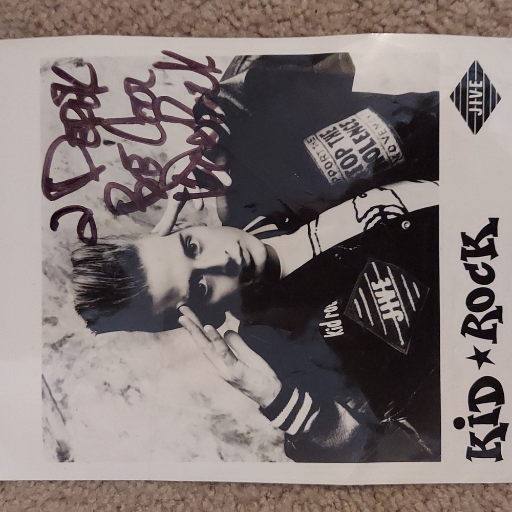 Autographed photo